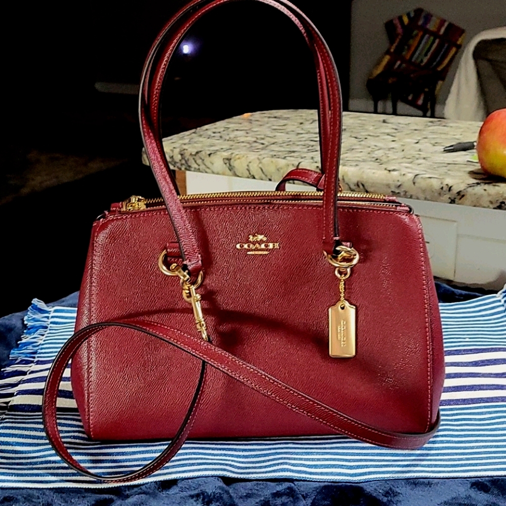 Gorgeous Blood Red Etta Carryall